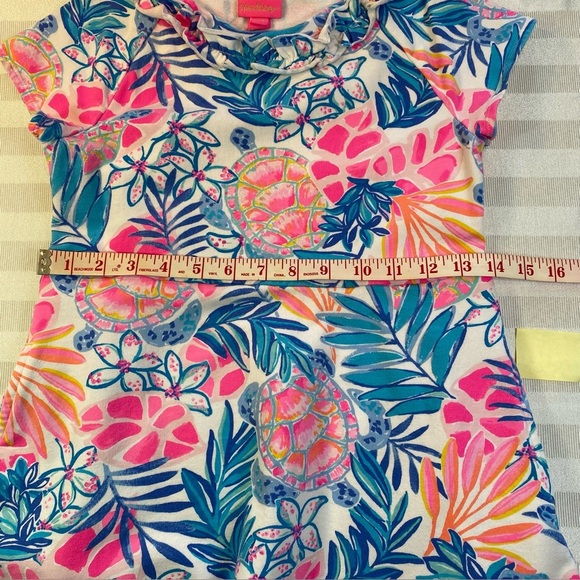 Lilly Pulitzer Girls Rainforest Dress, Sz XL (12-14) #2 - Picture 4 of 11